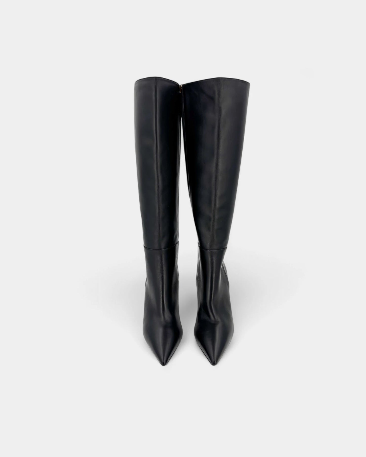 Bottes noires talons dorées - 39,5 EU / 8,5 US