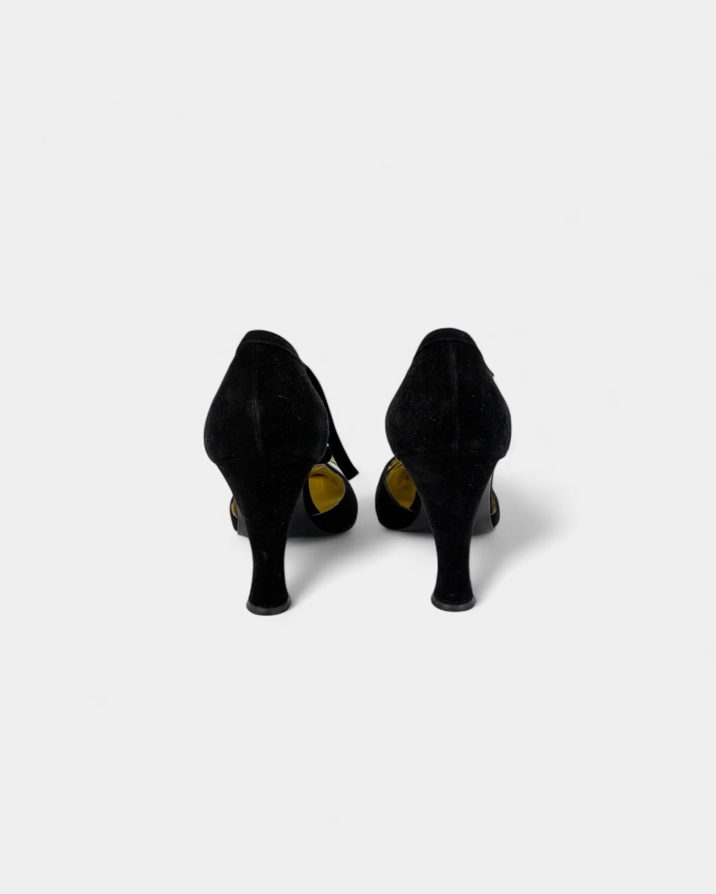 Escarpins noirs ajourés - 40.5 EU / 9/5 US