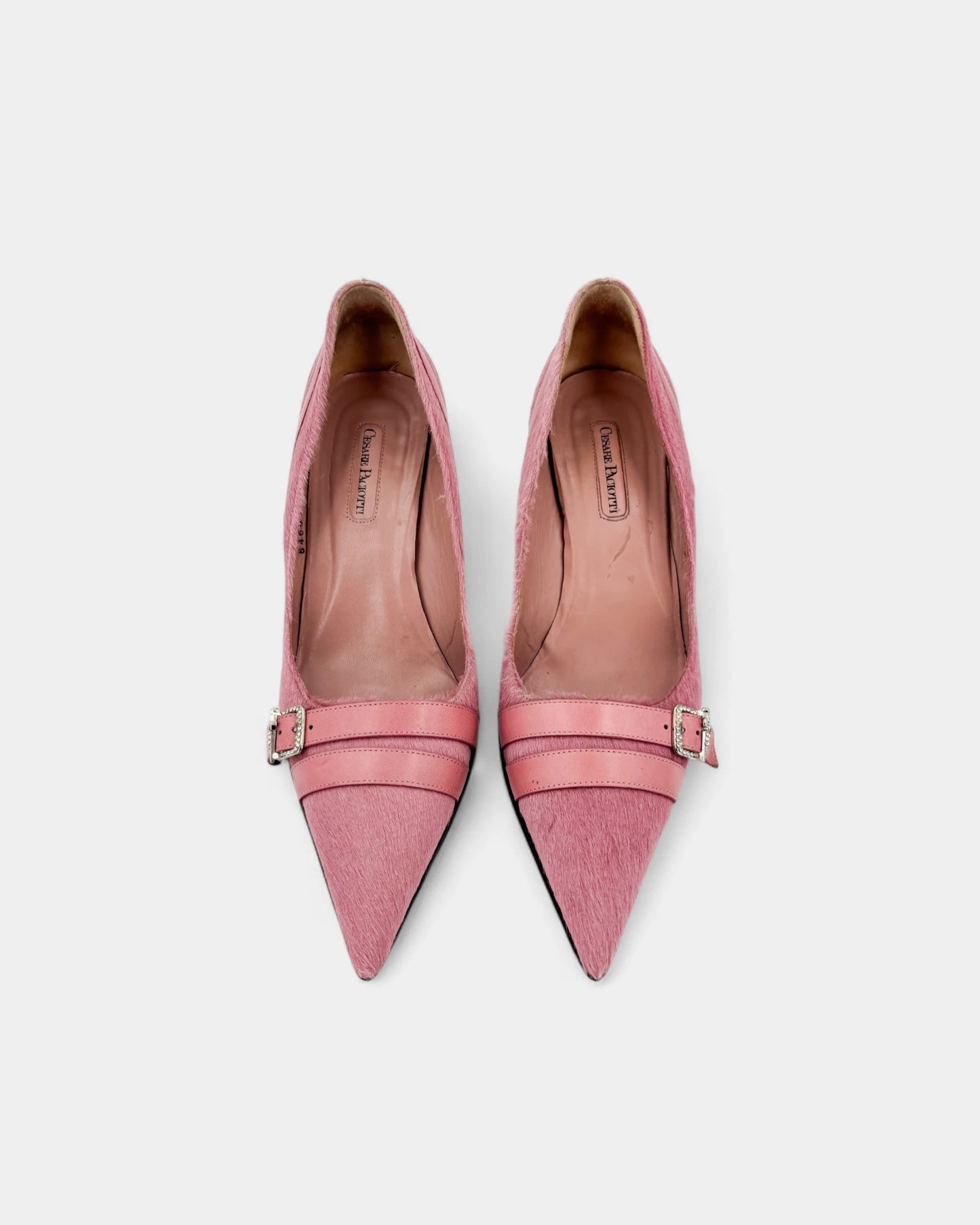 Talons roses poils - 39 EU / 8 US