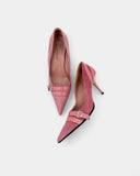 Talons roses poils - 39 EU / 8 US