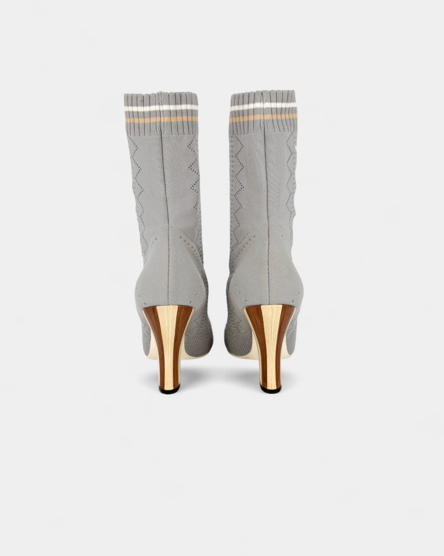 Bottines bleues ciel