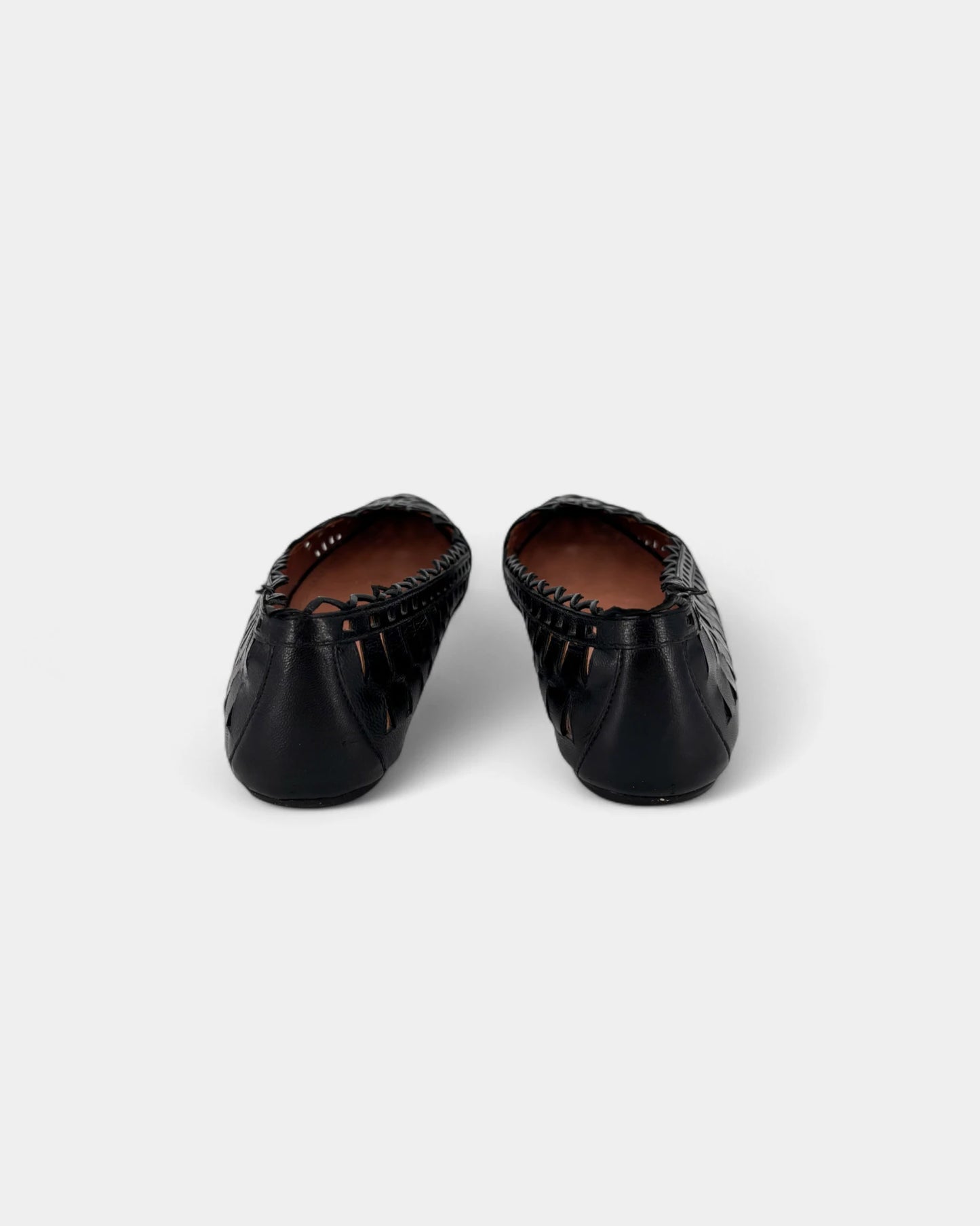 Black openwork ballerinas - 38EU / 8US