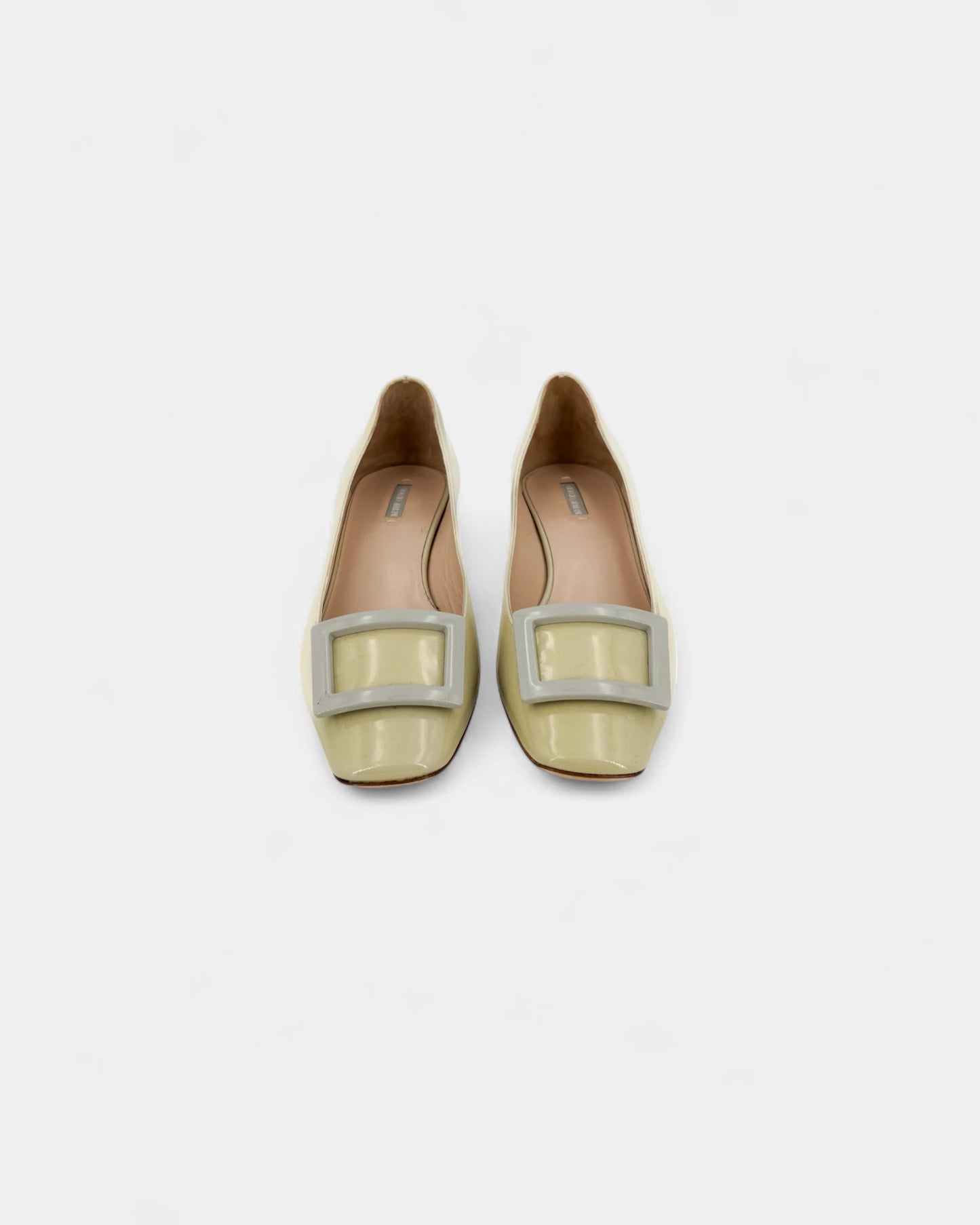 Cream ballerinas - 38 EU / 8US