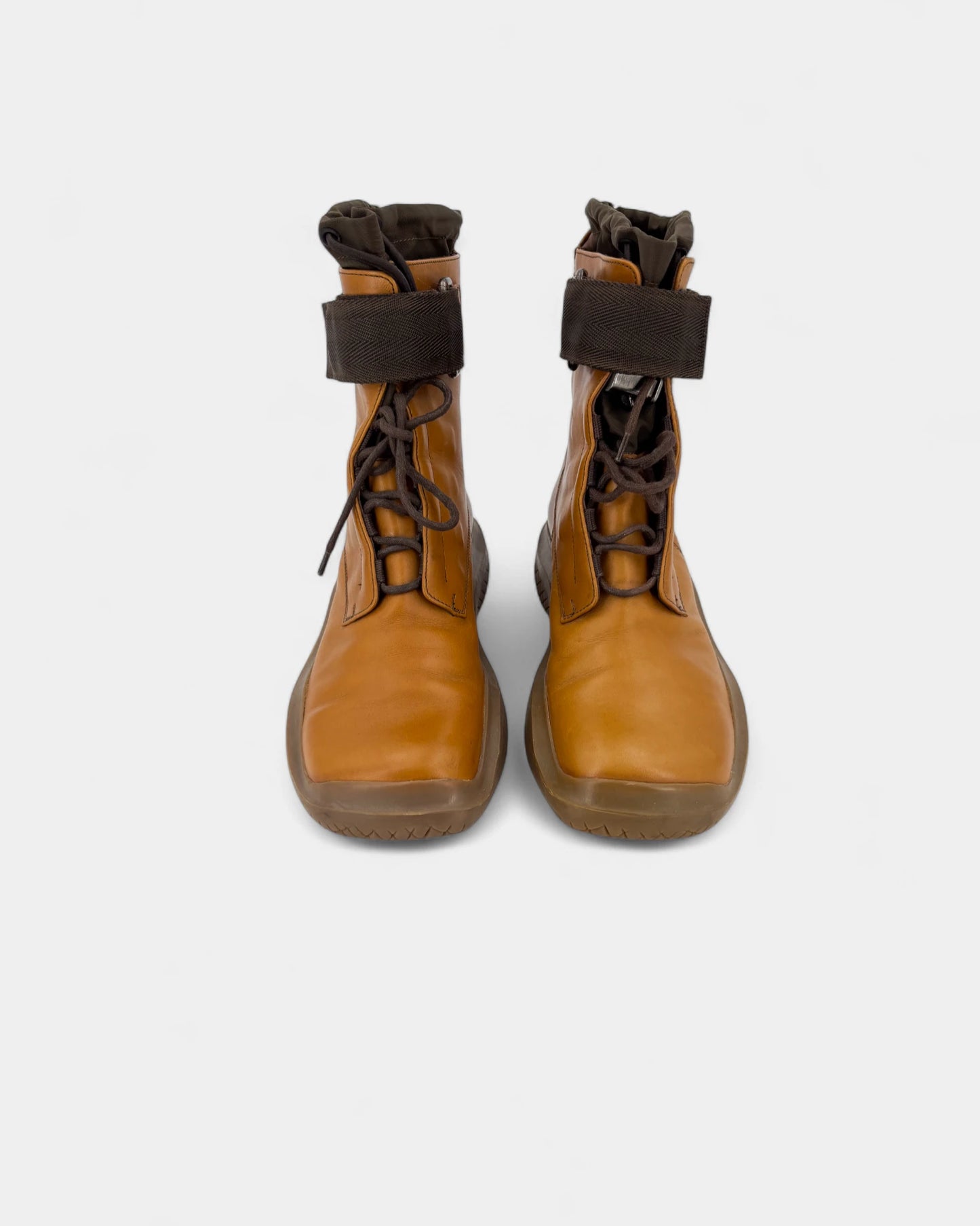 Vibram cognac boots - 36 EU / 5 US