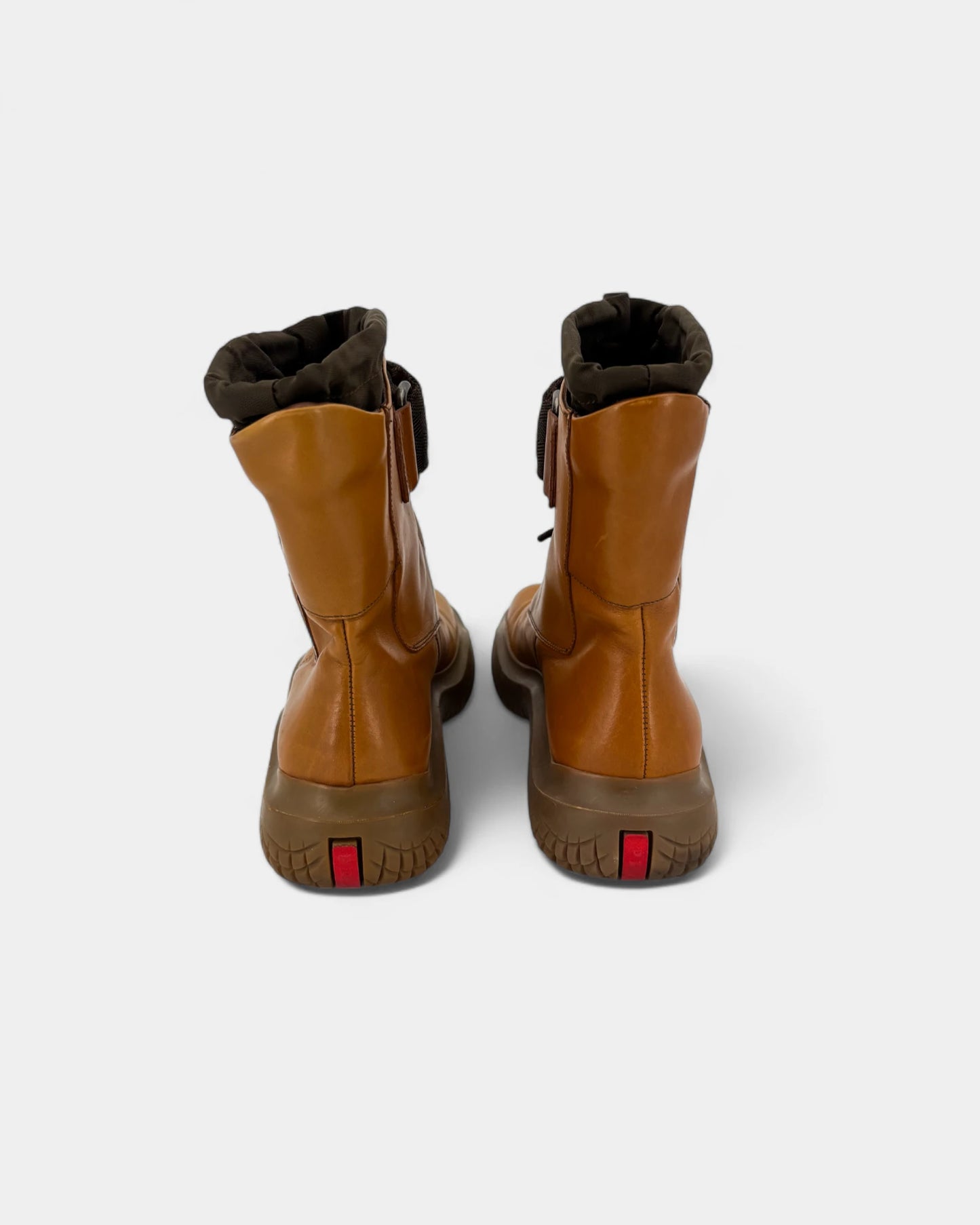 Vibram cognac boots - 36 EU / 5 US