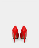 Escarpins cuir orange