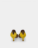 Talons marron jaune