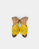 Talons marron jaune