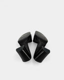 Mules à talons noires
