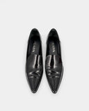Escarpins cuir noir