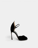 Escarpins noirs à bride et talon aiguille