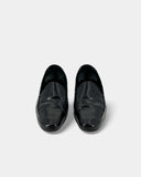 Mocassins noirs à petits talons