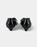 Mocassins noirs à petits talons