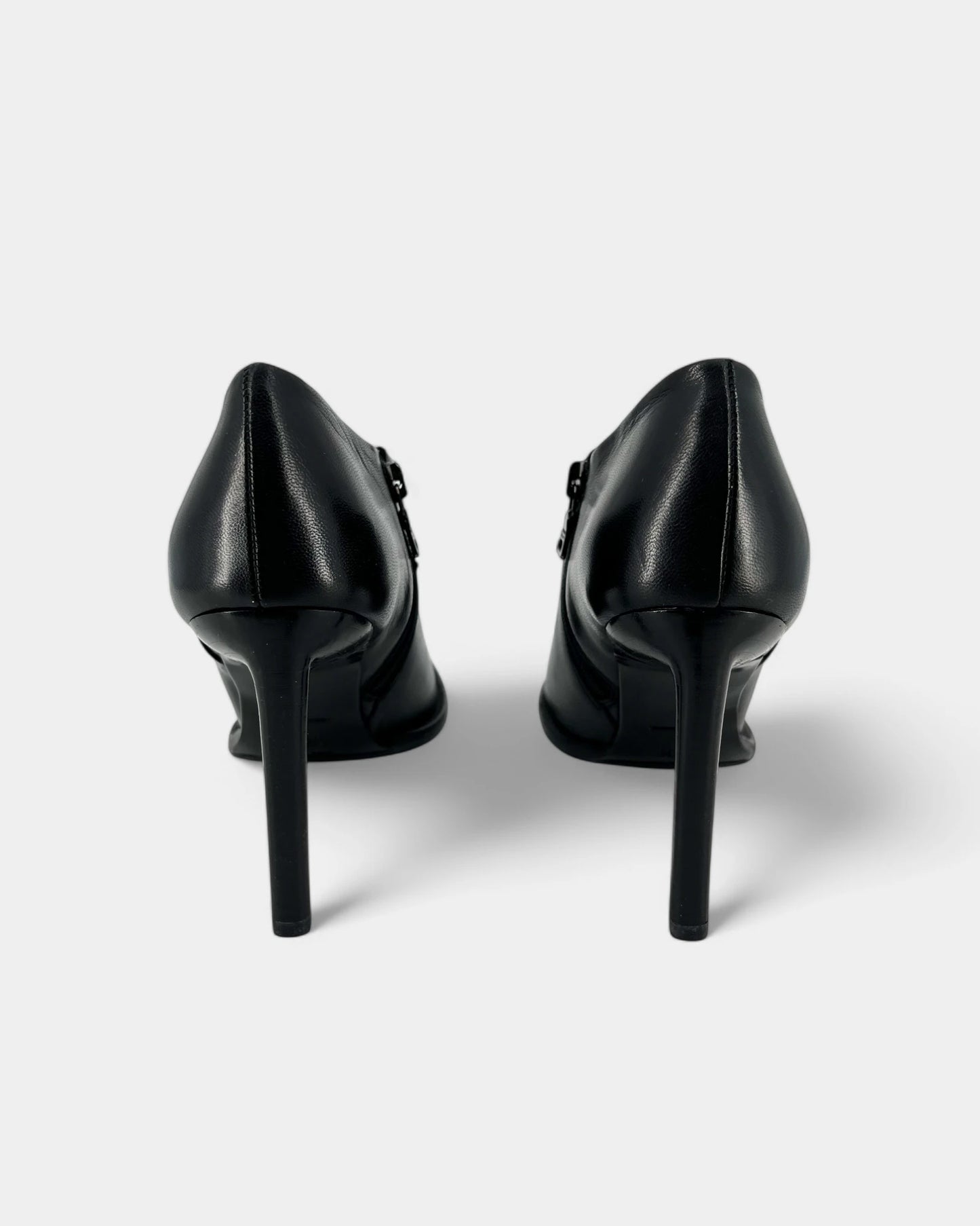 Black ankle boots