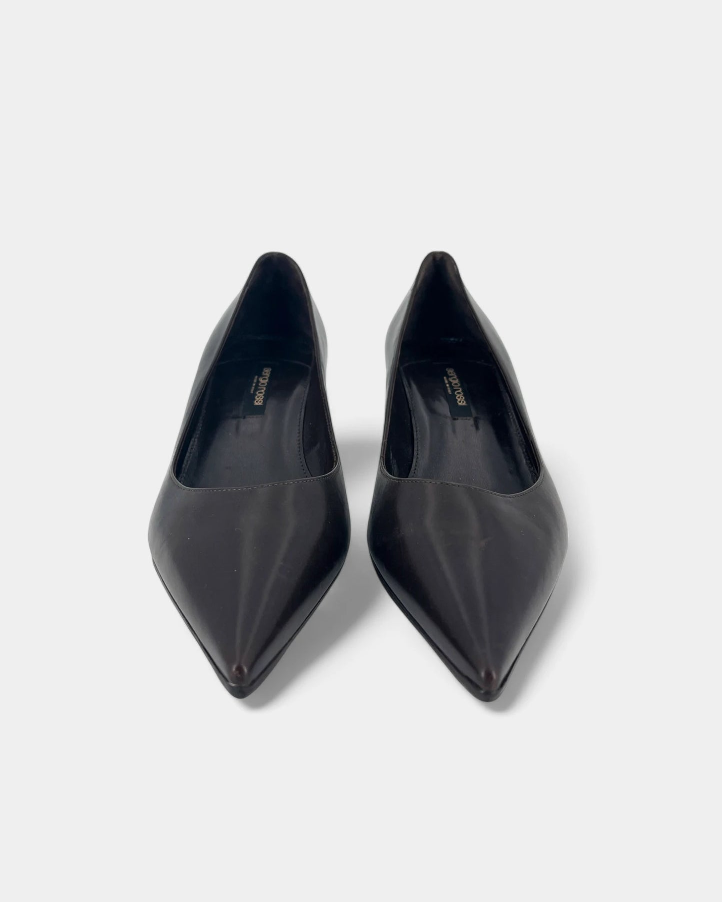 Brown pumps