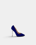 Escarpins JPG haut couture on signés bleu électrique