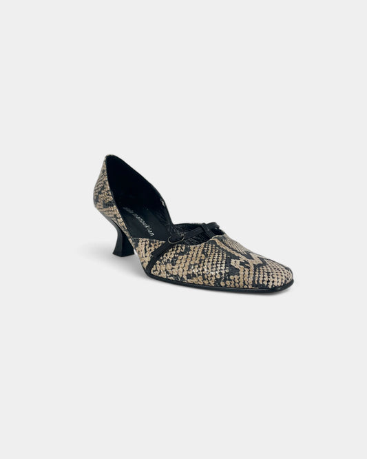 Escarpins à imprimé reptile - 37 EU / 7 US