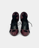 Purple polka dot pumps - 37 EU / 6 US