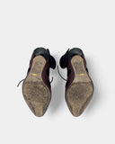 Purple polka dot pumps - 37 EU / 6 US