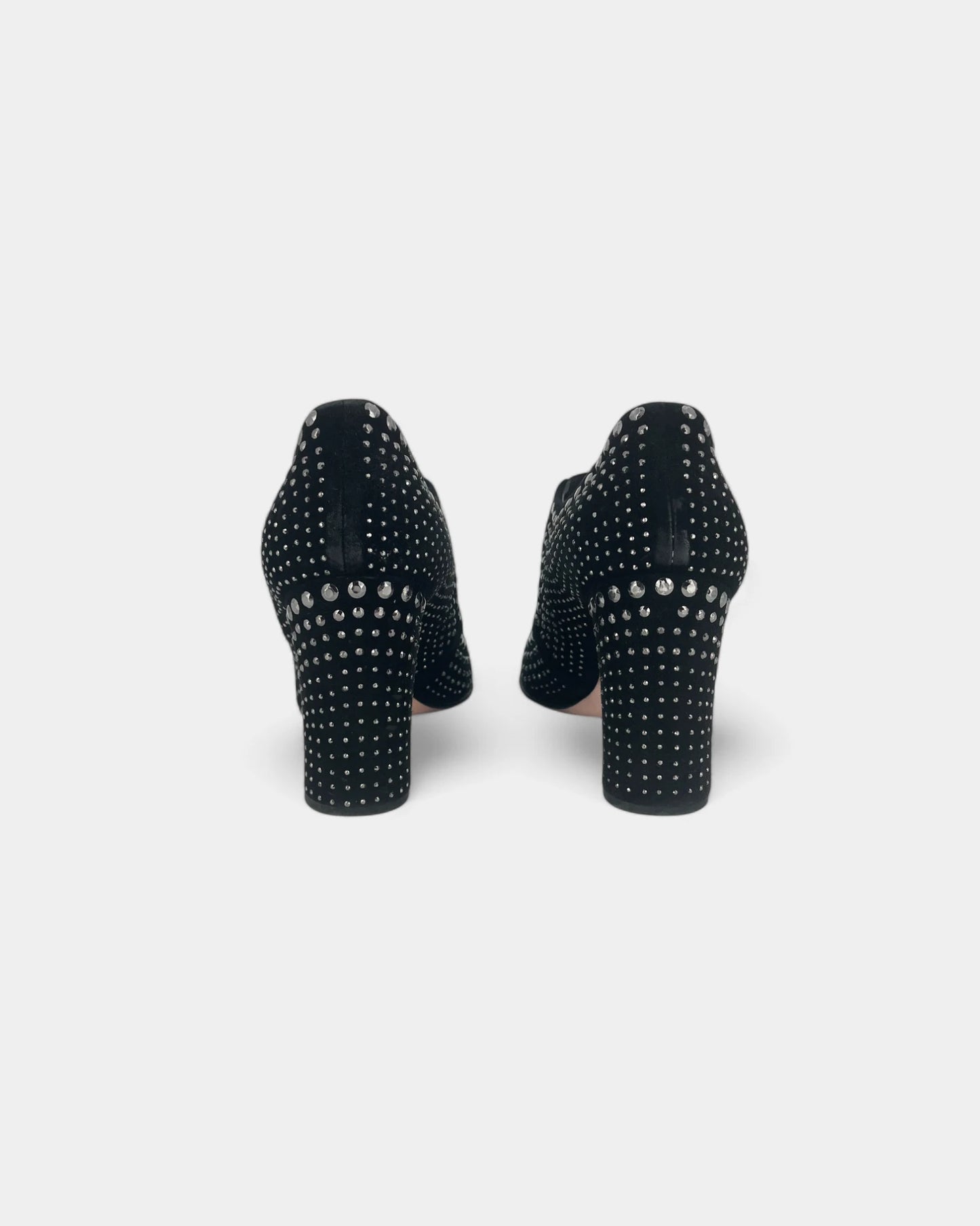 Escarpins noirs cloutés - 38.5 EU / 8.5 US