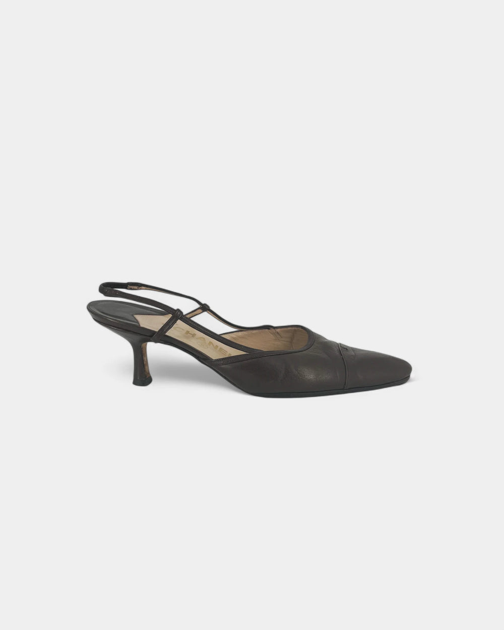 Slingbacks marrons - 38 EU / 8 US