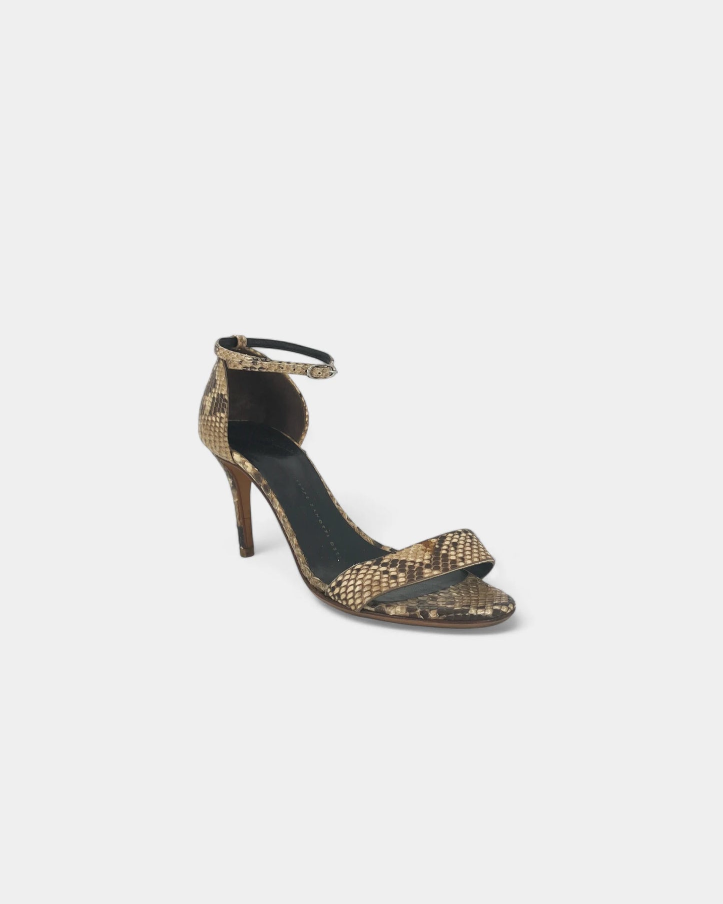 Escarpins ouverts à motif crocodile - 35.5 EU / 5.5 US