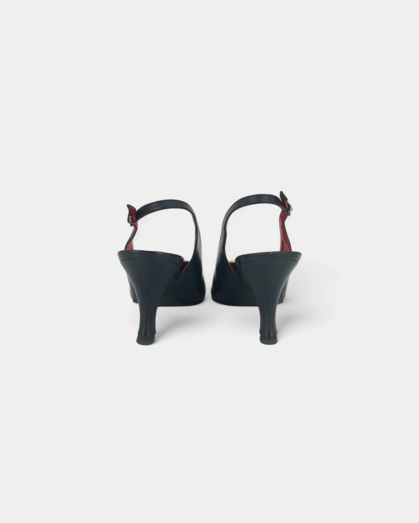 Slingbacks bleus - 37 EU / 7 US