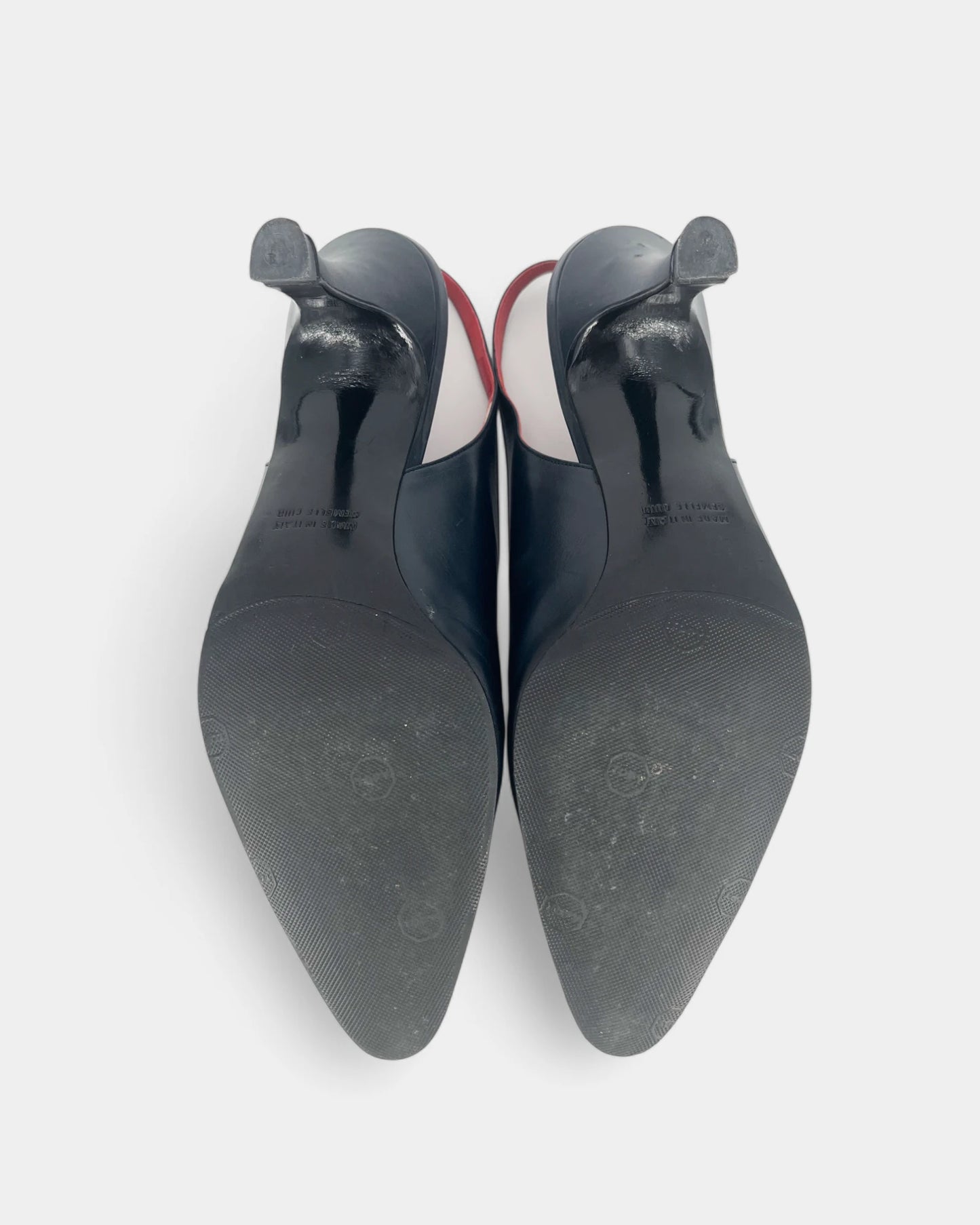 Slingbacks bleus - 37 EU / 7 US