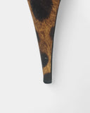 Mules motif léopard à talons - 39.5 EU / 8.5 US