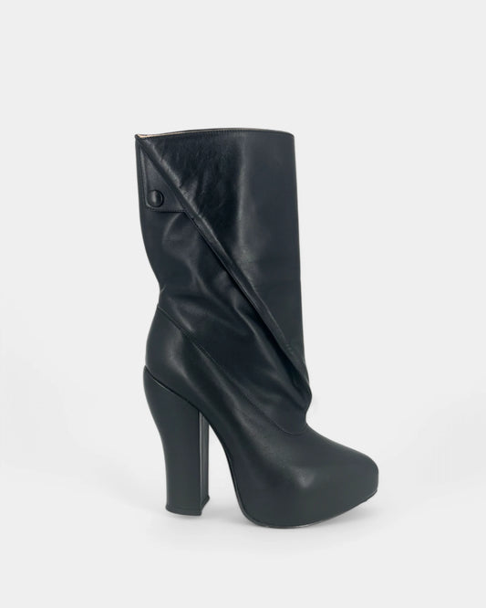 Bottes noires à plateformes - 39 EU / 9 US