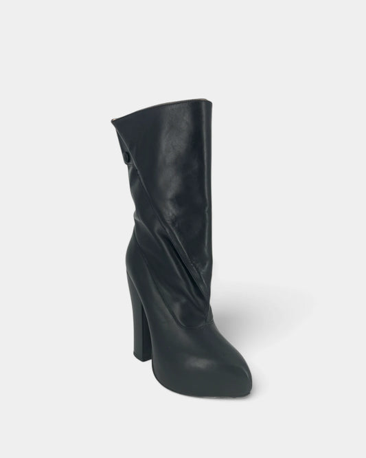 Bottes noires à plateformes - 39 EU / 9 US
