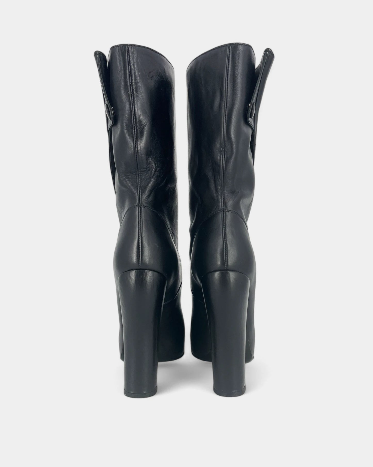 Bottes noires à plateformes - 39 EU / 9 US