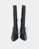 Black cowboy boots - 38 EU / 8 US