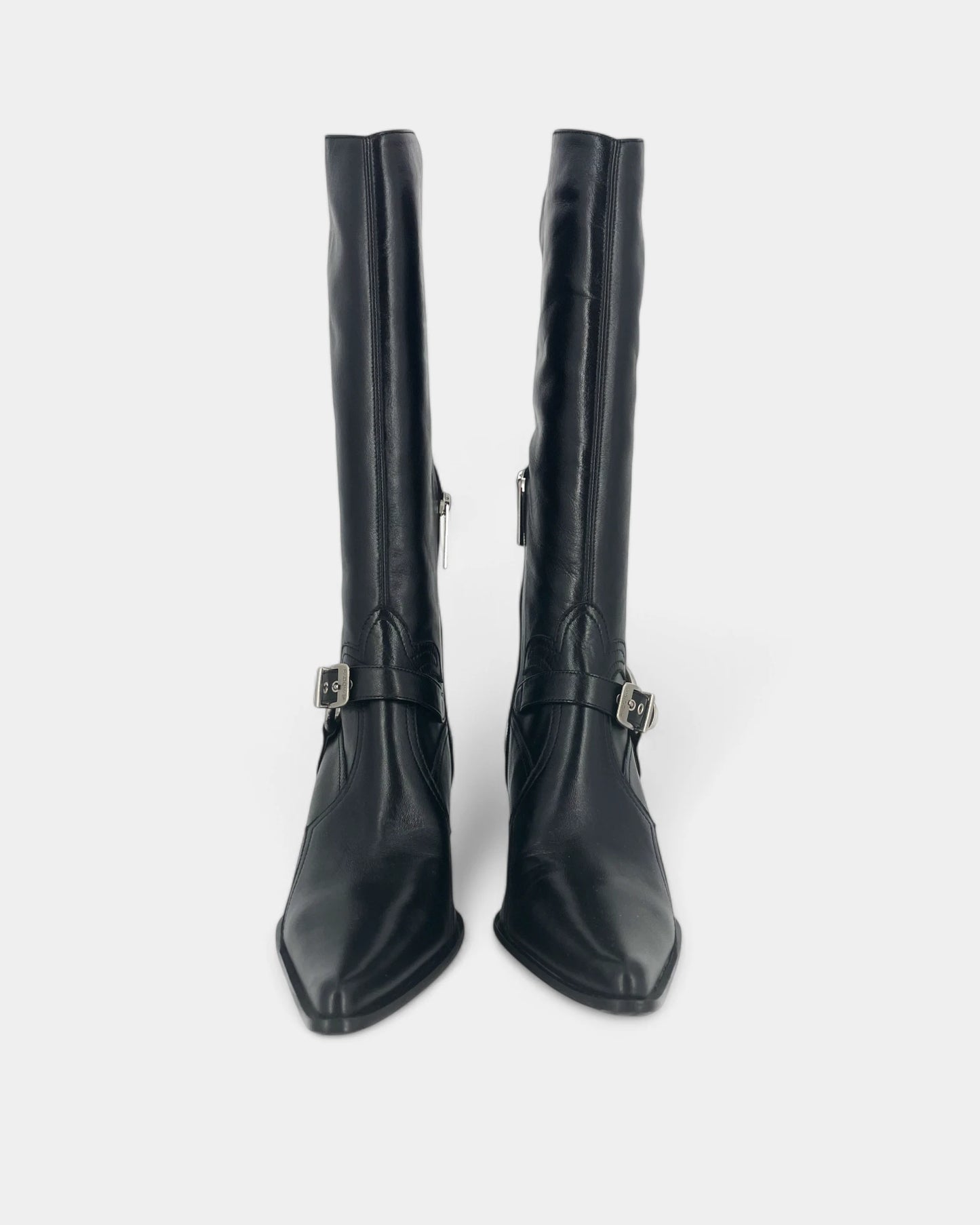 Santiags noires - 38 EU / 8 US