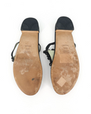 Black pearl sandals - 38.5 EU / 7.5 US