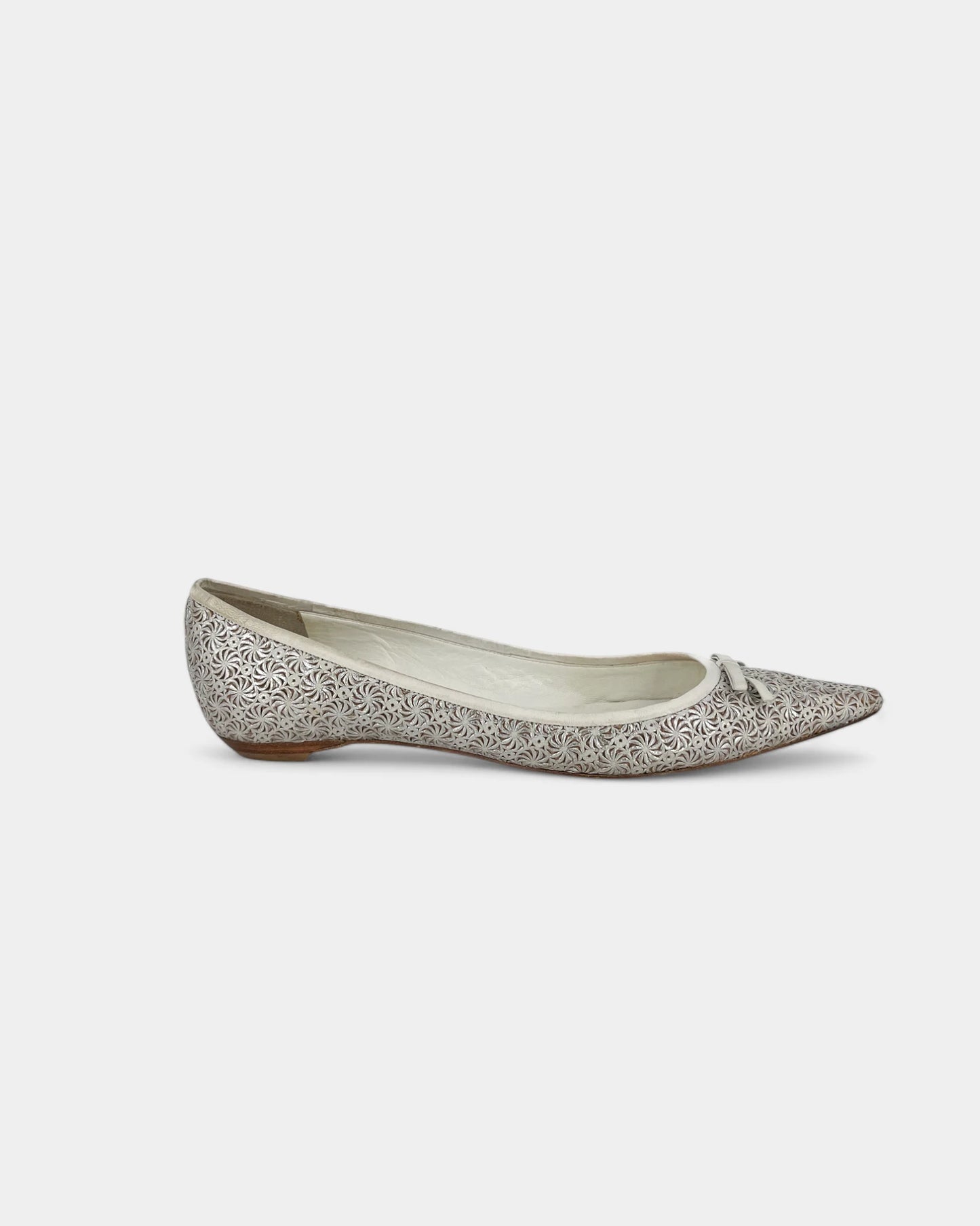 Ballerines argentées - 37 EU / 7 US
