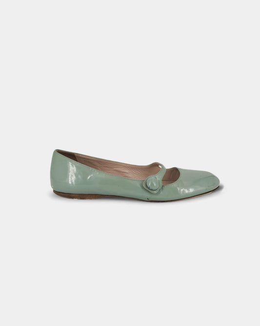 Ballerines turquoises - 38 EU / 8 US