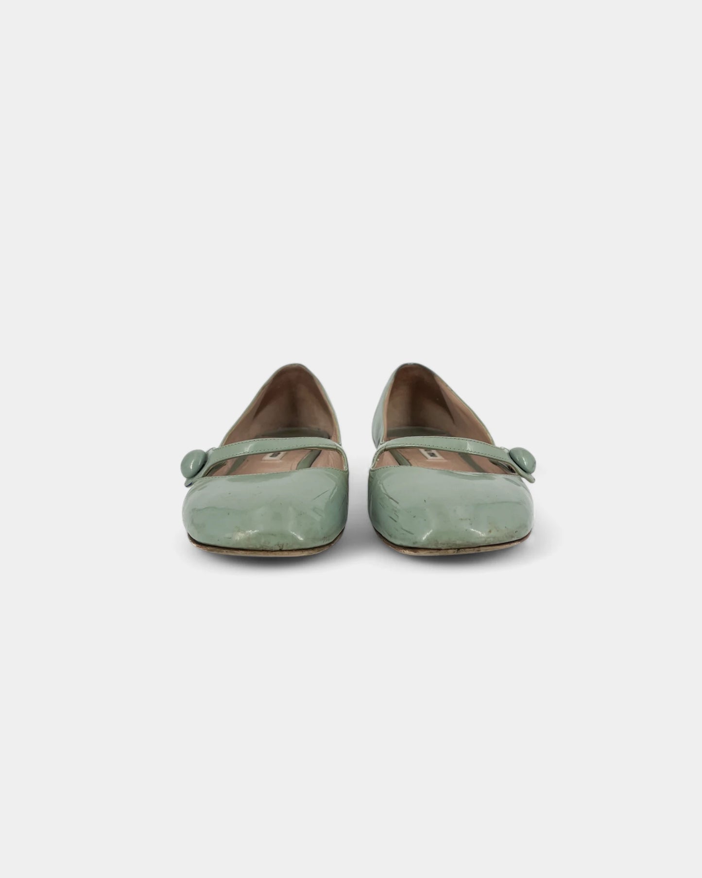 Ballerines turquoises - 38 EU / 8 US