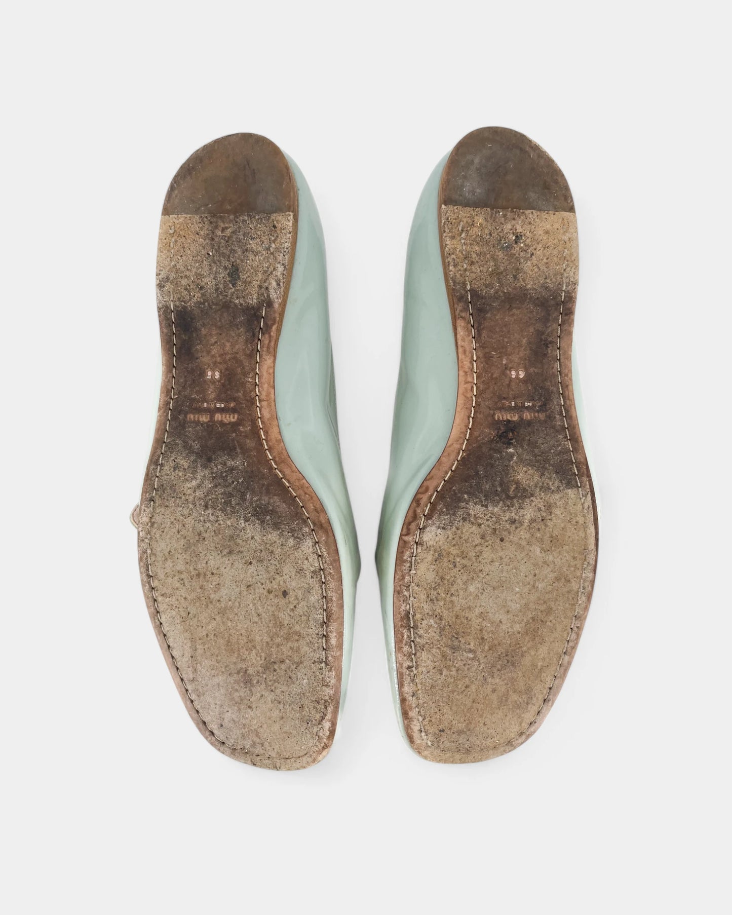 Ballerines turquoises - 38 EU / 8 US