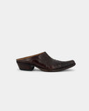 Low-top brown cowboy boots - 39 EU / 9 US