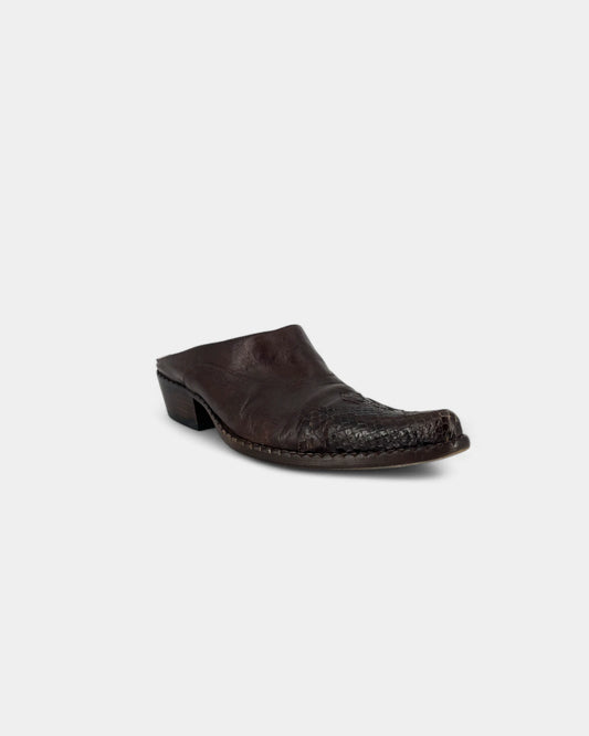 Santiags marrons basses - 39 EU / 9 US