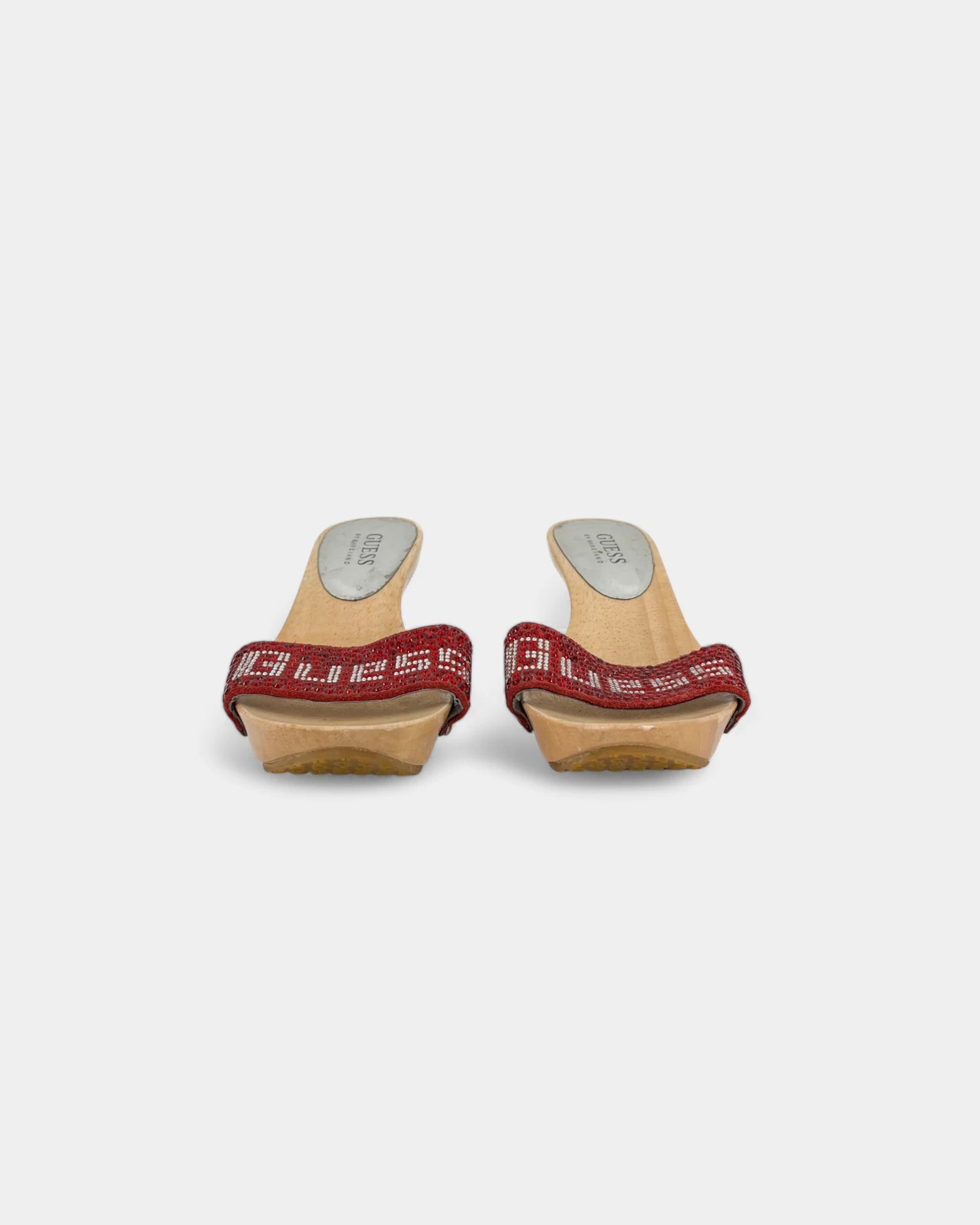 Mules à talons et à strass - 36 EU / 6 US