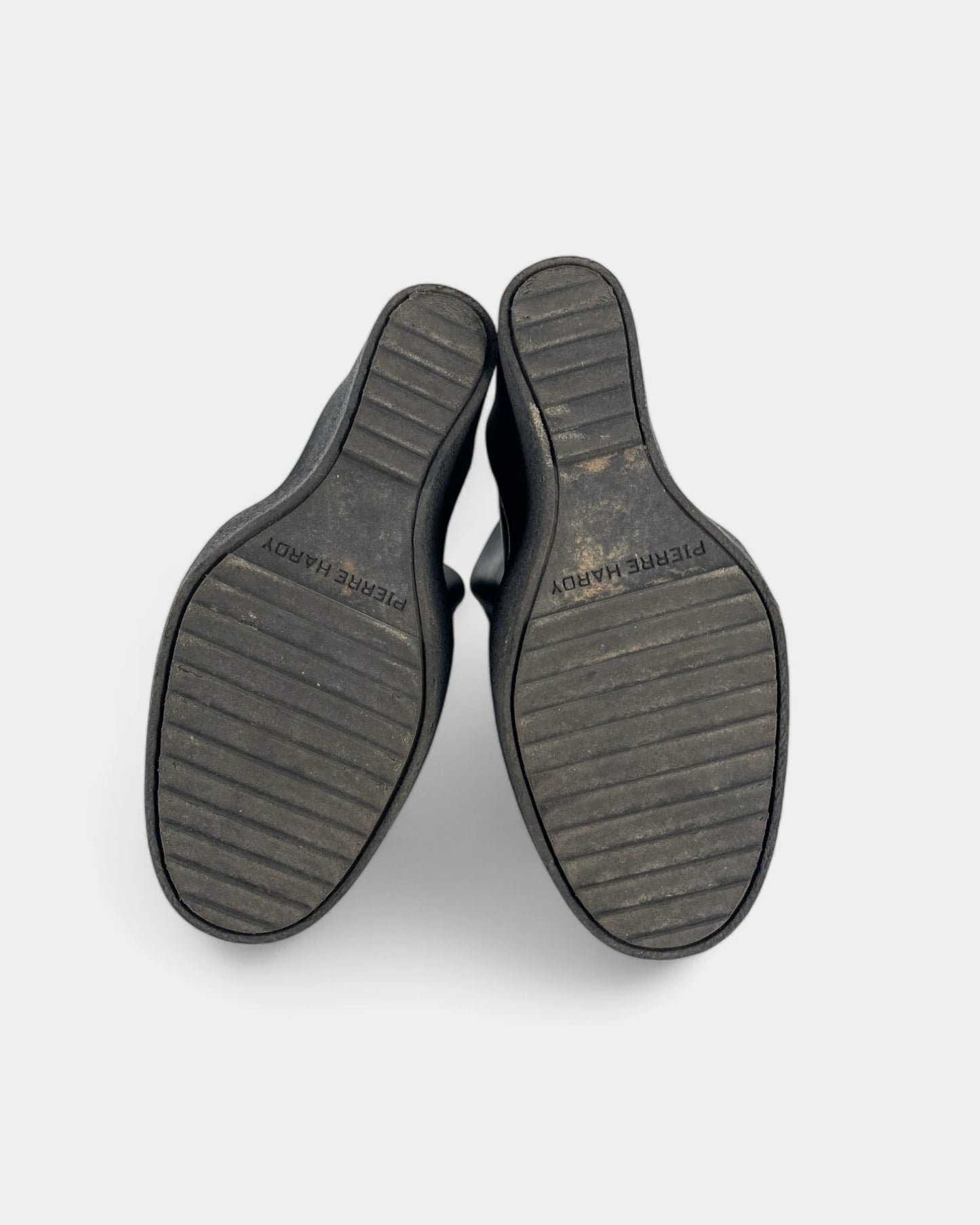 Bottines noires compensées - 39 EU / 9 US