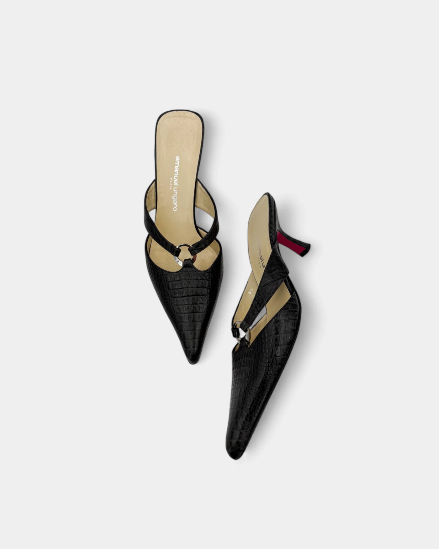 Mules noires - 40 EU / 9 US