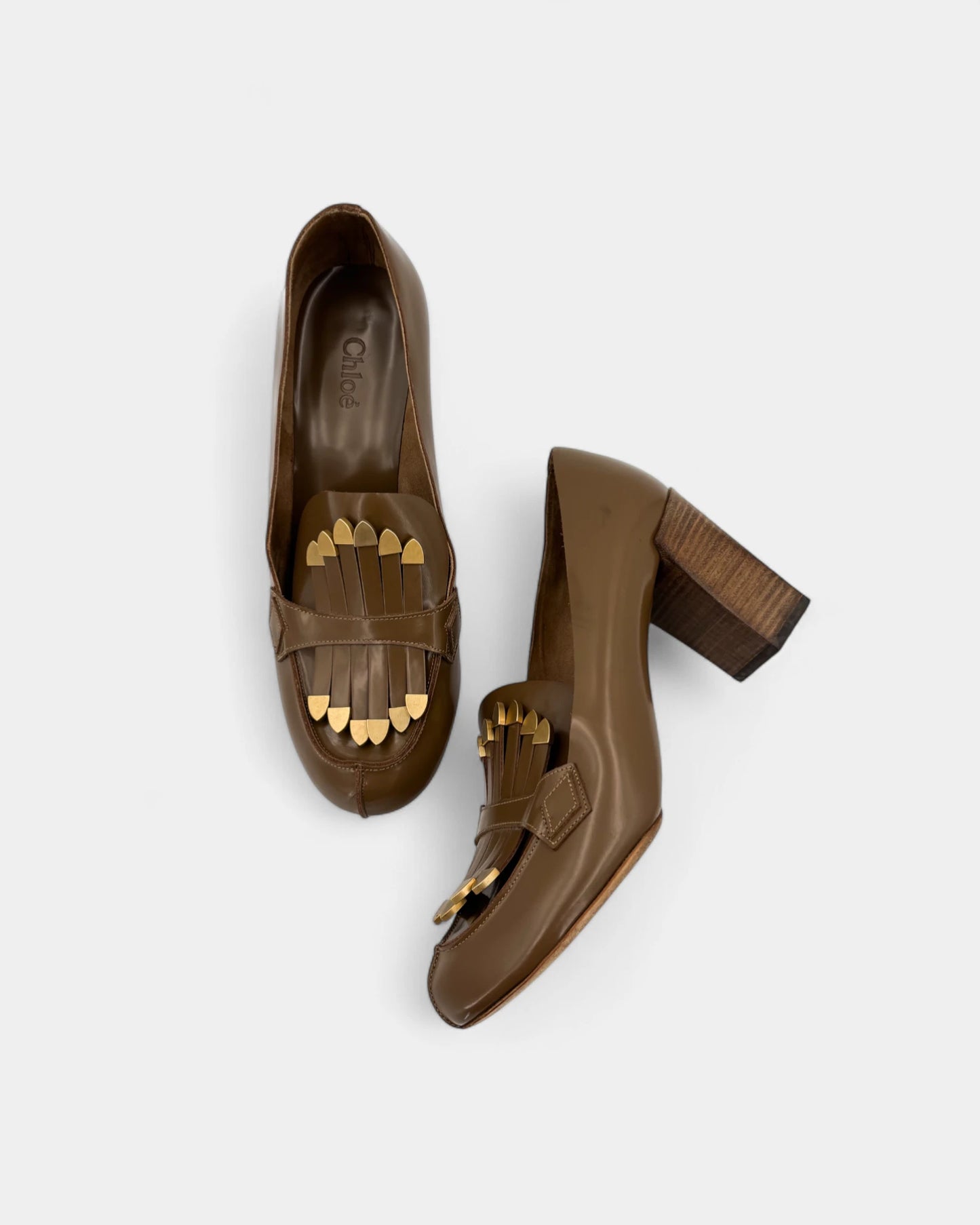 Mocassins à talons - 39 EU / 8 US