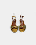 Gold sandals