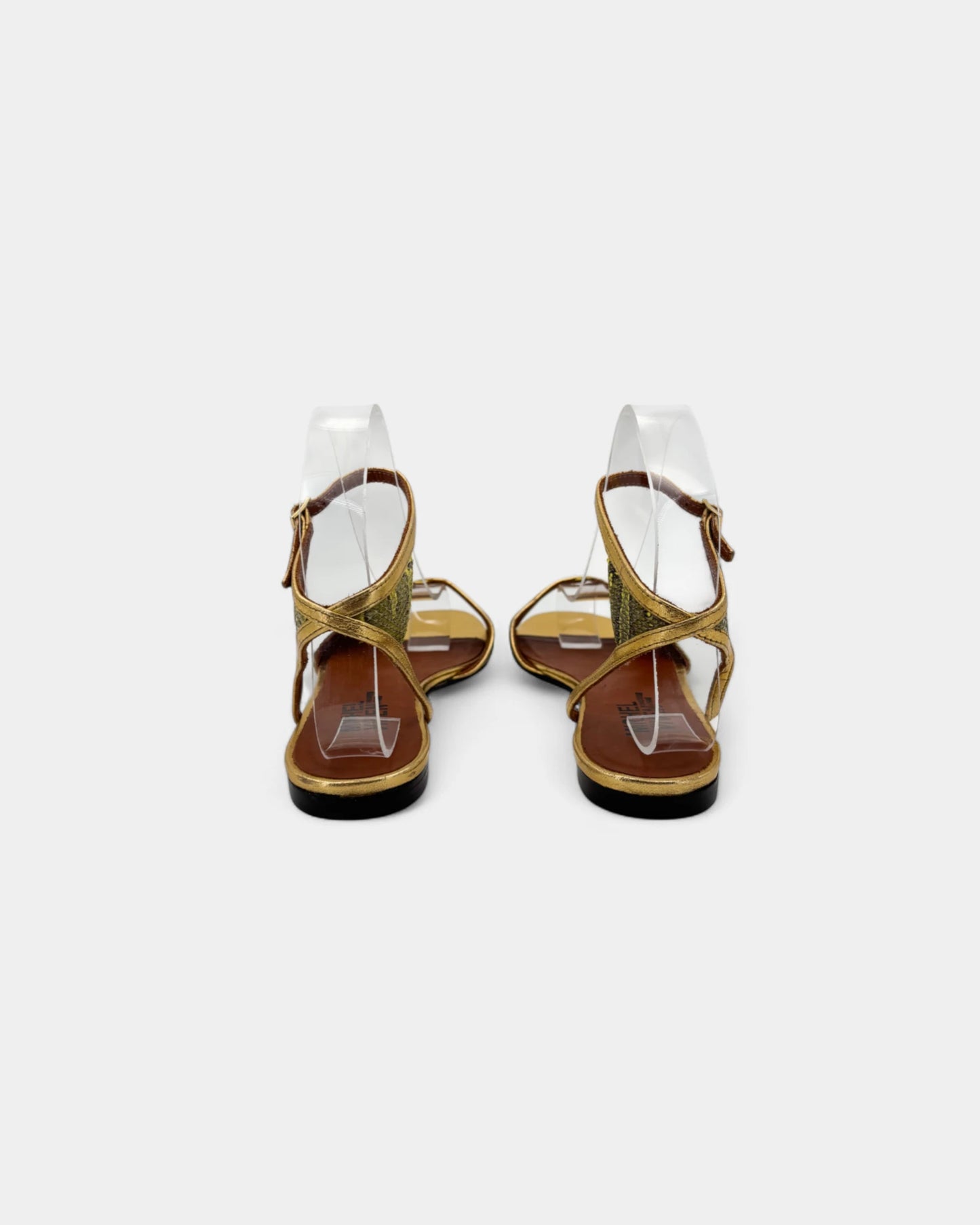 Sandales dorées - 36.5 EU / 5.5 US