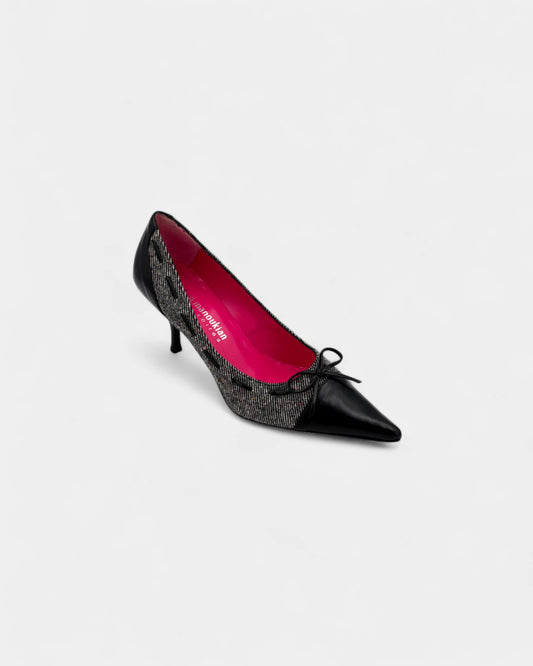 Escarpins laine rayés - 40 EU / 9 US