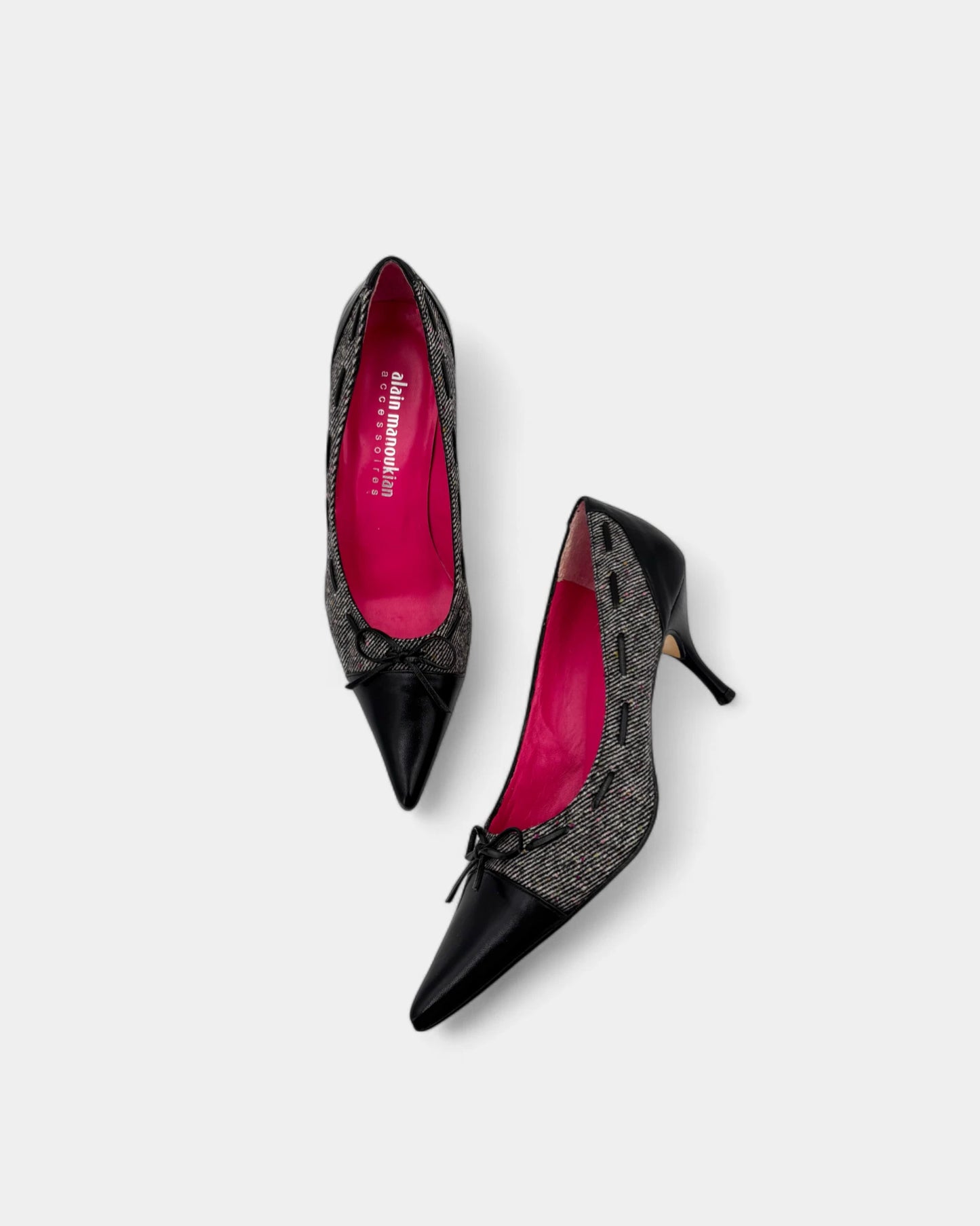 Escarpins laine rayés - 40 EU / 9 US