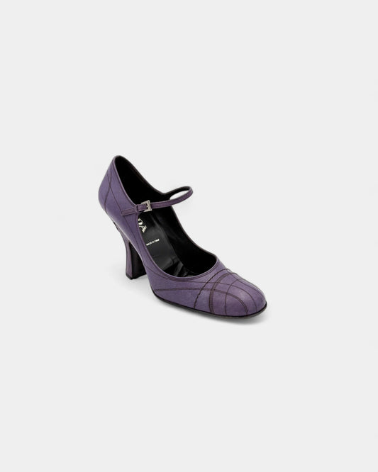 Escarpins violets à bout arrondi - 40.5 EU / 9.5 US